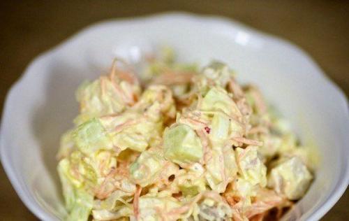 Салат с морковью по-корейски?