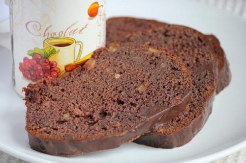 Немецкий шоколадный кекс.