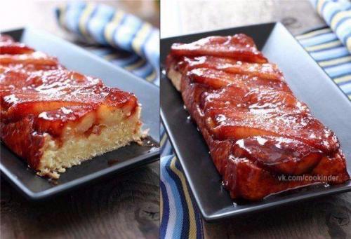 Банановый татен.  Готовила этот татен уже несчетное количество раз и всегда на ура!