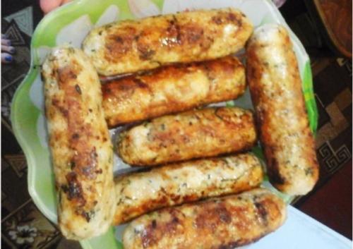 Домашние сосиски - вкуснятина и только.