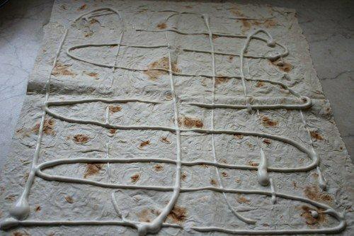 Простой рулет из лаваша Майский. 02