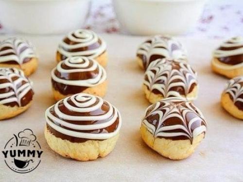 Творожное печенье с шоколадом. 07 Творожное печенье с шоколадом. 07