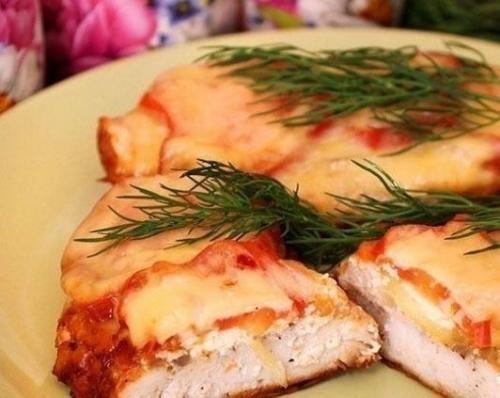 Курица по-французски в мультиварке.