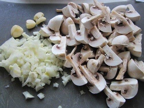 Картошечка с грибами и томатами. 03