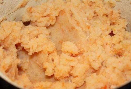 Картофельная запеканка с фаршем и грибами. 05