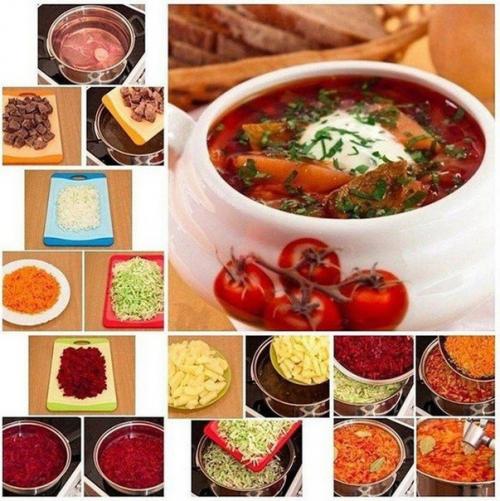 Борщ. Вкусный, легендарный и сытный!