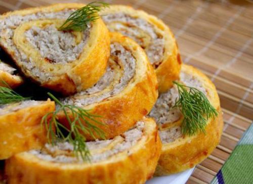 Куриный рулет. Ингредиенты: