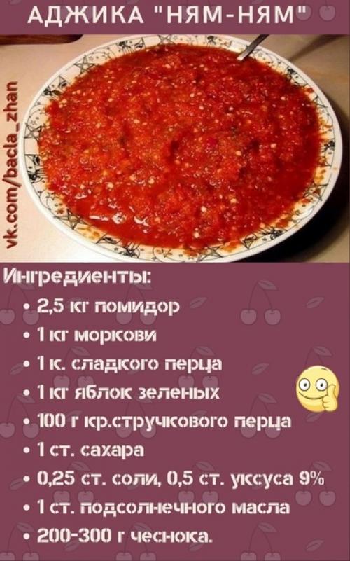 Аджика Ням - ням.