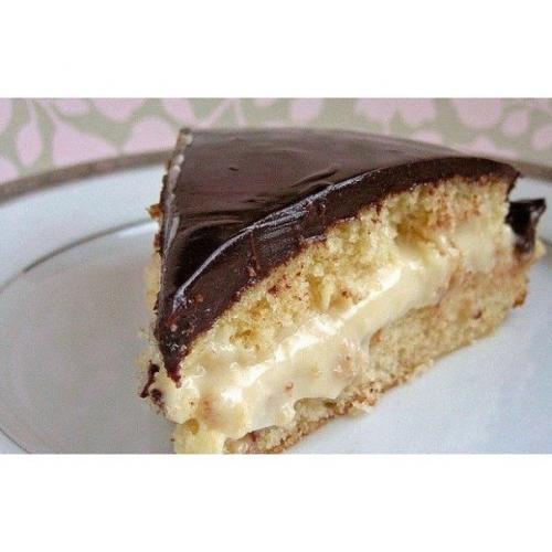 Бостонский кремовый торт.