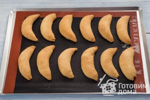 Печенье Бананы с творожной начинкой. 07 Печенье Бананы с творожной начинкой. 07