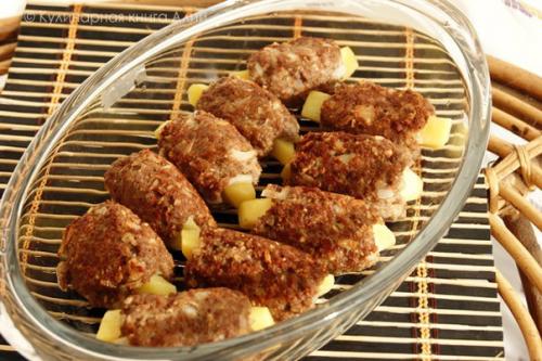 Котлеты Экономные.  Приготовление: 08