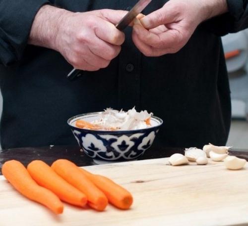 Маринованная капустка.  Ингредиенты: 01