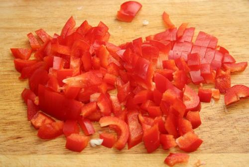 Тушеная капуста с копченостями. 04