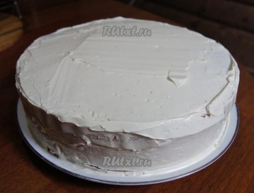 Вкусный бисквитный торт Елизавета. 07