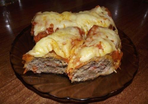 Рулетики из лаваша с мясом.