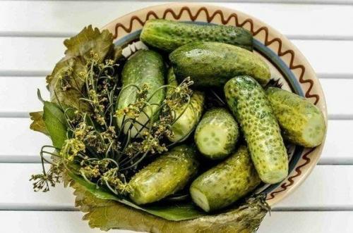 Быстрые малосольные огурцы.