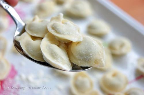 Дюшбара ( азербайджанские пельмени) и суп с пельменями. 04