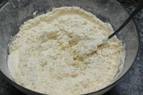 Лаваш на сковороде.  Ингредиенты: 01