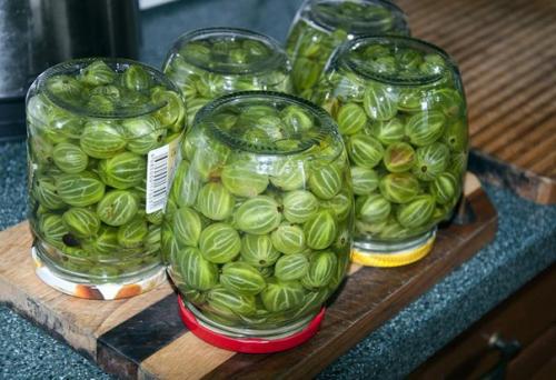 Заготовки из крыжовника. 04