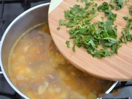 Бабушкин суп с фрикадельками. 09