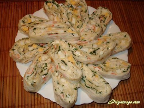 10 рецептов вкусных рулетиков из лаваша. 09 10 рецептов вкусных рулетиков из лаваша. 09