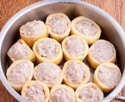 Потрясающая фаршированная картошечка. 03