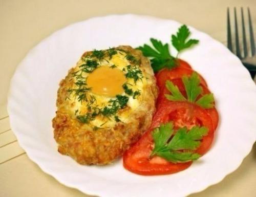 Нежные шницели Яичные.
