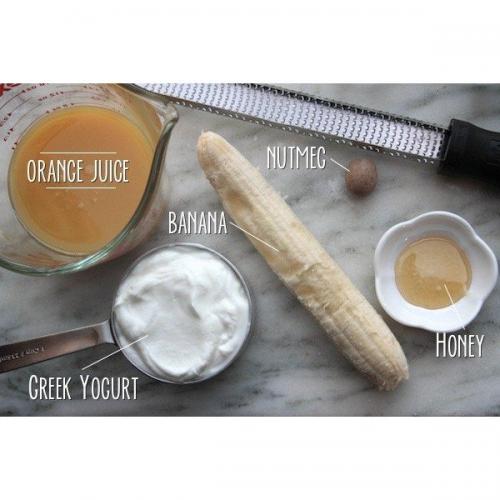 Медово - банановый коктейль. 03