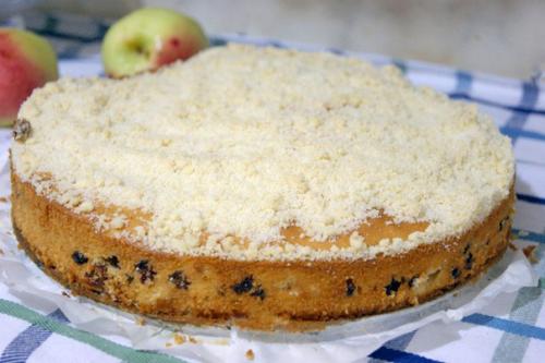 Пирог с яблоками Домашний. 07