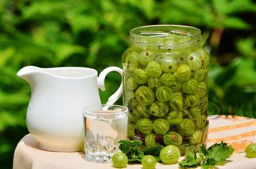 Заготовки из крыжовника. 01