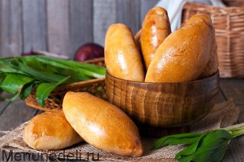 Рецепт пирожков с черемшой и яйцом.