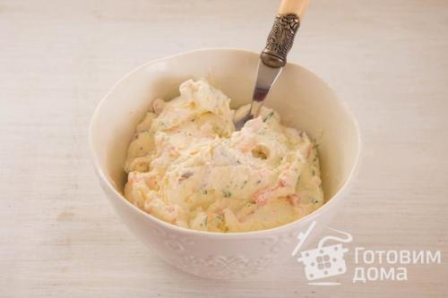 Праздничная закуска из свежего огурца со сливочным сыром. 03