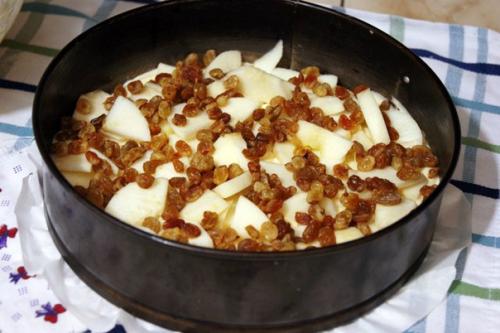 Пирог с яблоками Домашний. 04