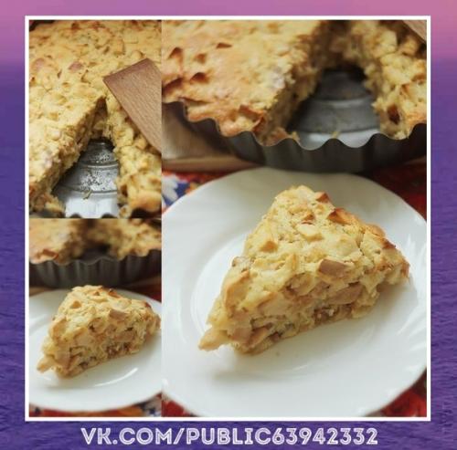 Отличная идея!  Шарлотка с яблоками.