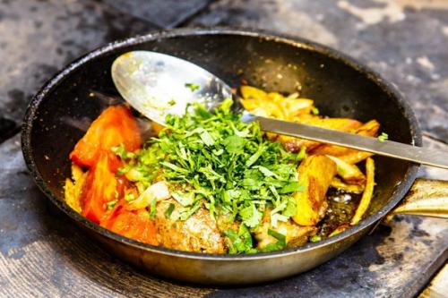 Оджахури.  Ингредиенты:   Свинина (свиная шея) - 500 г. 06