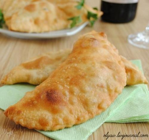 Чебуреки. Ингредиенты: Тесто: 05 Чебуреки. Ингредиенты: Тесто: 05