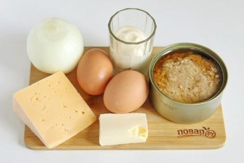 Салат Каспий. Ингредиенты: 01 Салат Каспий. Ингредиенты: 01