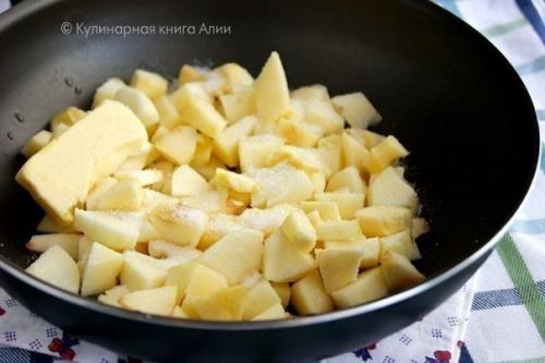 Яблочная галета.   Яблочная галета - это такая же классическая выпечка, как, например, яблочный штрудель. 03