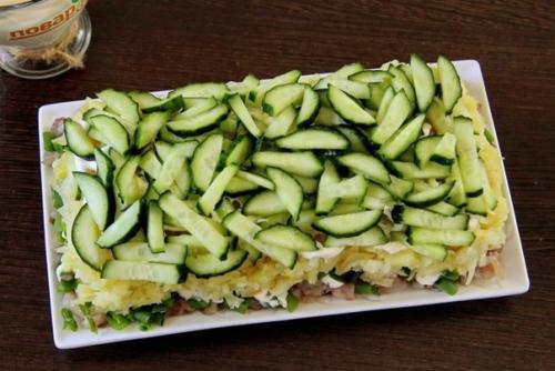 Салат Зеленая Шуба. 02