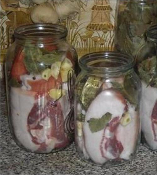 Очень вкусное это сало в тузлуке.