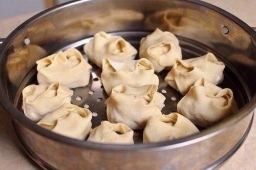 Манты.  Ингредиенты:   Для теста: 06