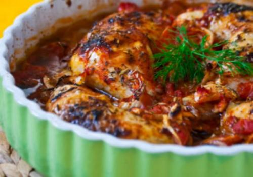 Курица по-провански.  Ингредиенты: