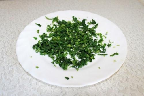 Тонкие блинчики с сыром и петрушкой. 01 Тонкие блинчики с сыром и петрушкой. 01