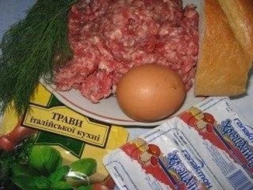 Котлеты с подливкой из плавленого сырка. 01 Котлеты с подливкой из плавленого сырка. 01