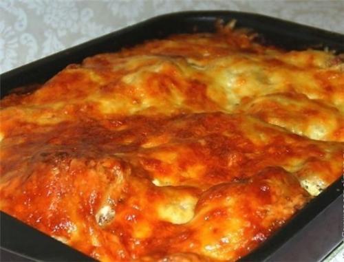 Курица, запеченная с гречкой. Курица, запеченная с гречкой.