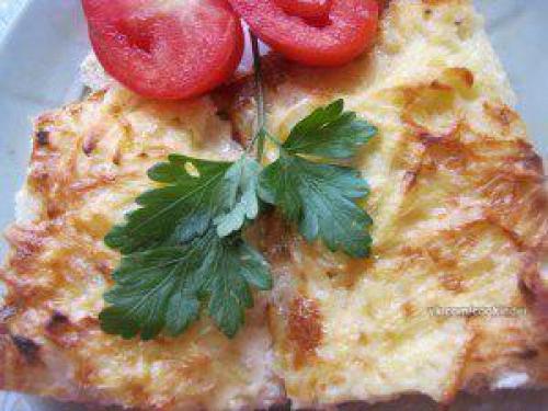 Курица запеченная под тертым картофелем. 01 Курица запеченная под тертым картофелем. 01