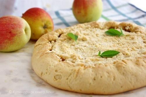 Яблочная галета.   Яблочная галета - это такая же классическая выпечка, как, например, яблочный штрудель. 08