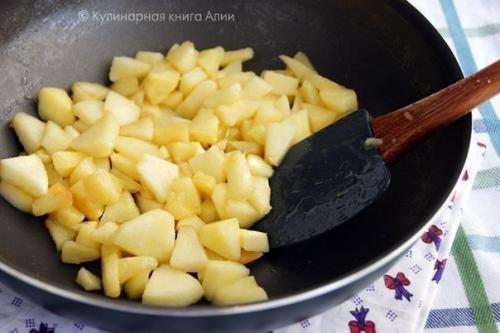 Яблочная галета.   Яблочная галета - это такая же классическая выпечка, как, например, яблочный штрудель. 04