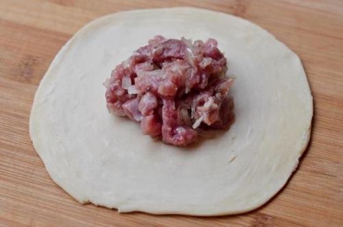 Самса узбекская слоеная. 03 Самса узбекская слоеная. 03