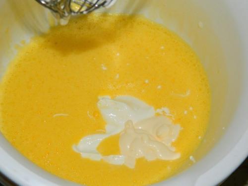Домашний пирог с зеленым луком и яйцом. 01